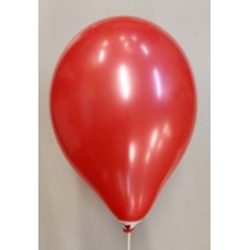 12'' Local Round Atex Metallic Red Balloon